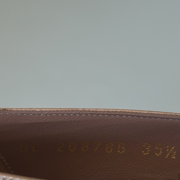 AUTHENTIC YSL Tribtoo Leather Pumps in size US 5.5 EU 35.5 - Picture 8 of 14